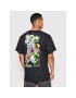 HUF Majica Smash Up TS01896 Črna Regular Fit - Pepit.si