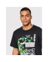 HUF Majica Smash Up TS01896 Črna Regular Fit - Pepit.si