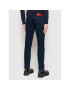 Hugo Jeans hlače 708 50459770 Mornarsko modra Slim Fit - Pepit.si