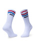 Impala Set 3 parov ženskih visokih nogavic Stripe Sock 3 Pack IM787000 Bela - Pepit.si