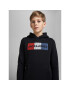 Jack&Jones Junior Jopa Corp Logo 12152841 Črna Regular Fit - Pepit.si