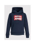 Jack&Jones Junior Jopa Corp Logo 12152841 Mornarsko modra Regular Fit - Pepit.si