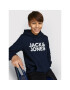 Jack&Jones Junior Set dveh jopic Corp 12210980 Mornarsko modra Regular Fit - Pepit.si