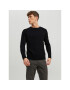 Jack&Jones Pulover Emil 12208364 Črna Regular Fit - Pepit.si