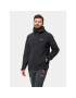 Jack Wolfskin Dežna jakna Robury 2L Jkt 1116391 Črna Regular Fit - Pepit.si