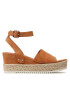 Jenny Fairy Espadrile WS109-07 Rjava - Pepit.si