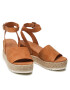 Jenny Fairy Espadrile WS109-07 Rjava - Pepit.si