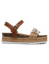 Jenny Fairy Espadrile WS17059-03 Rjava - Pepit.si