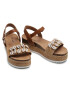 Jenny Fairy Espadrile WS17059-03 Rjava - Pepit.si