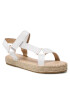 Jenny Fairy Espadrile WS290701-01 Bela - Pepit.si