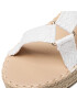 Jenny Fairy Espadrile WS290701-01 Bela - Pepit.si