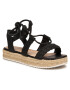 Jenny Fairy Espadrile WS5505-02 Črna - Pepit.si