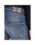 John Richmond Jeans hlače RMA22044JE Mornarsko modra Regular Fit - Pepit.si