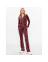 Juicy Couture Spodnji del trenirke Del Ray JCAP180 Bordo rdeča Straight Fit - Pepit.si