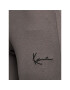 Karl Kani Spodnji del trenirke Small Signature Flared Rib 6104087 Siva Flared Fit - Pepit.si