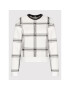 KARL LAGERFELD Jopa Check Printed 220W1806 Bež Relaxed Fit - Pepit.si