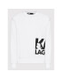 KARL LAGERFELD Jopa Sweat 705084 521900 Bela Regular Fit - Pepit.si