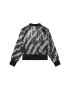 Karl Lagerfeld Kids Bomber jakna Z16148 D Črna Regular Fit - Pepit.si