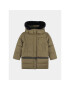 Karl Lagerfeld Kids Puhovka Z16167 S Khaki Regular Fit - Pepit.si