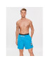 KARL LAGERFELD Kratke hlače za na plažo Ikonik 2.0 Elastic Med Shorts 235M2213 Modra Regular Fit - Pepit.si