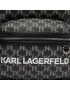 KARL LAGERFELD Nahrbtnik 235M3010 Črna - Pepit.si