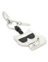 KARL LAGERFELD Obesek 205W3804 Bela - Pepit.si