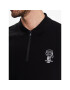 KARL LAGERFELD Polo majica 745081 531221 Črna Regular Fit - Pepit.si