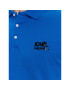 KARL LAGERFELD Polo majica 745082 531221 Modra Regular Fit - Pepit.si