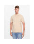 KARL LAGERFELD Polo majica 745401 533221 Bež Regular Fit - Pepit.si