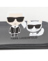 KARL LAGERFELD Potovalni set 211W3916 Bela - Pepit.si