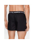 KARL LAGERFELD Set 3 parov boksaric Ikonik 2.0 Woven Boxer (X3) 235M2115 Črna - Pepit.si