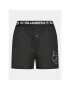 KARL LAGERFELD Set 3 parov boksaric Ikonik 2.0 Woven Boxer (X3) 235M2115 Črna - Pepit.si