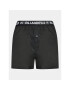 KARL LAGERFELD Set 3 parov boksaric Ikonik 2.0 Woven Boxer (X3) 235M2115 Črna - Pepit.si