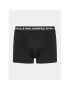 KARL LAGERFELD Set 3 parov boksaric Logo Monogram Trunk Set(3Pack) 225M2101 Črna - Pepit.si