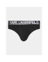 KARL LAGERFELD Set 3 sponjic Full Elastic Brief Set (3X) 235M2114 Črna - Pepit.si