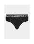 KARL LAGERFELD Set 3 sponjic Ikonik 2.0 Brief Set (Pack 3) 236M2101 Črna - Pepit.si