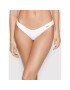 KARL LAGERFELD Spodnji del bikini Printed Logo KL22WBT01 Bela - Pepit.si