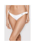 KARL LAGERFELD Spodnji del bikini Printed Logo KL22WBT02 Bela - Pepit.si