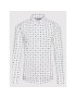 KARL LAGERFELD Srajca 605000 521606 Bela Modern Fit - Pepit.si