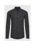 KARL LAGERFELD Srajca 605003 512606 Črna Slim Fit - Pepit.si