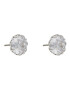 Kate Spade Uhani Round Earrings WBRUH472 Srebrna - Pepit.si