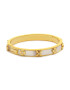 Kate Spade Zapestnica Hinged Bangle KD291 Zlata - Pepit.si