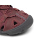 Keen Sandali Clearwater Cnx Lleather 1025088 Bordo rdeča - Pepit.si