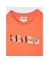 Kenzo Kids Majica K25647 M Oranžna Regular Fit - Pepit.si