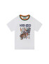 Kenzo Kids Majica K25791 M Bela Regular Fit - Pepit.si