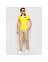 La Martina Polo majica RMP005 PK001 Rumena Slim Fit - Pepit.si