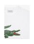 Lacoste Majica TH1285 Bela Regular Fit - Pepit.si