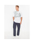 Lacoste Majica TH5511 Bela Loose Fit - Pepit.si