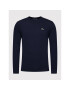 Lacoste Majica z dolgimi rokavi TH0123 Mornarsko modra Classic Fit - Pepit.si