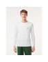 Lacoste Majica z dolgimi rokavi TH6712 Bela Regular Fit - Pepit.si